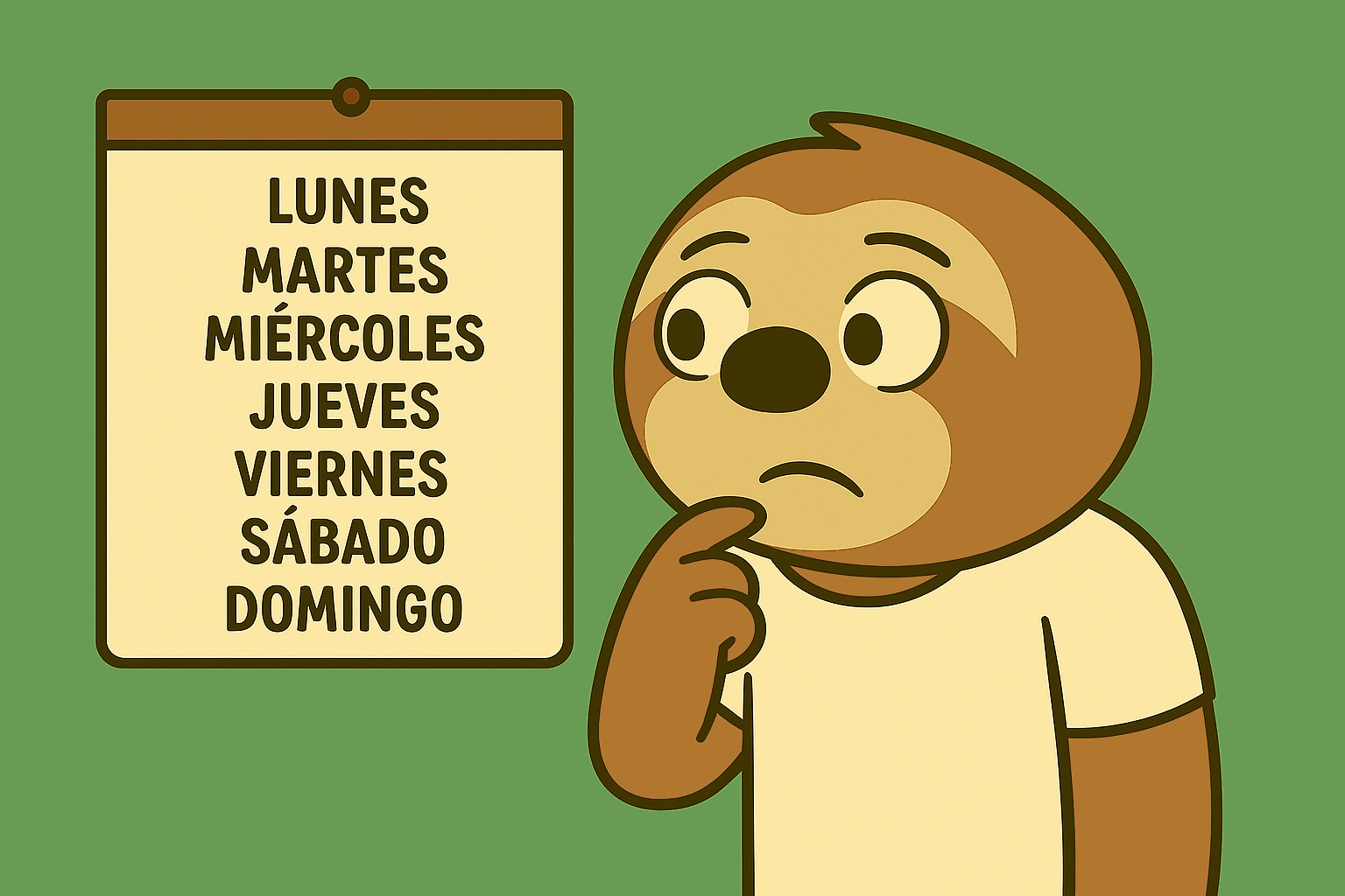 Los Días de la Semana