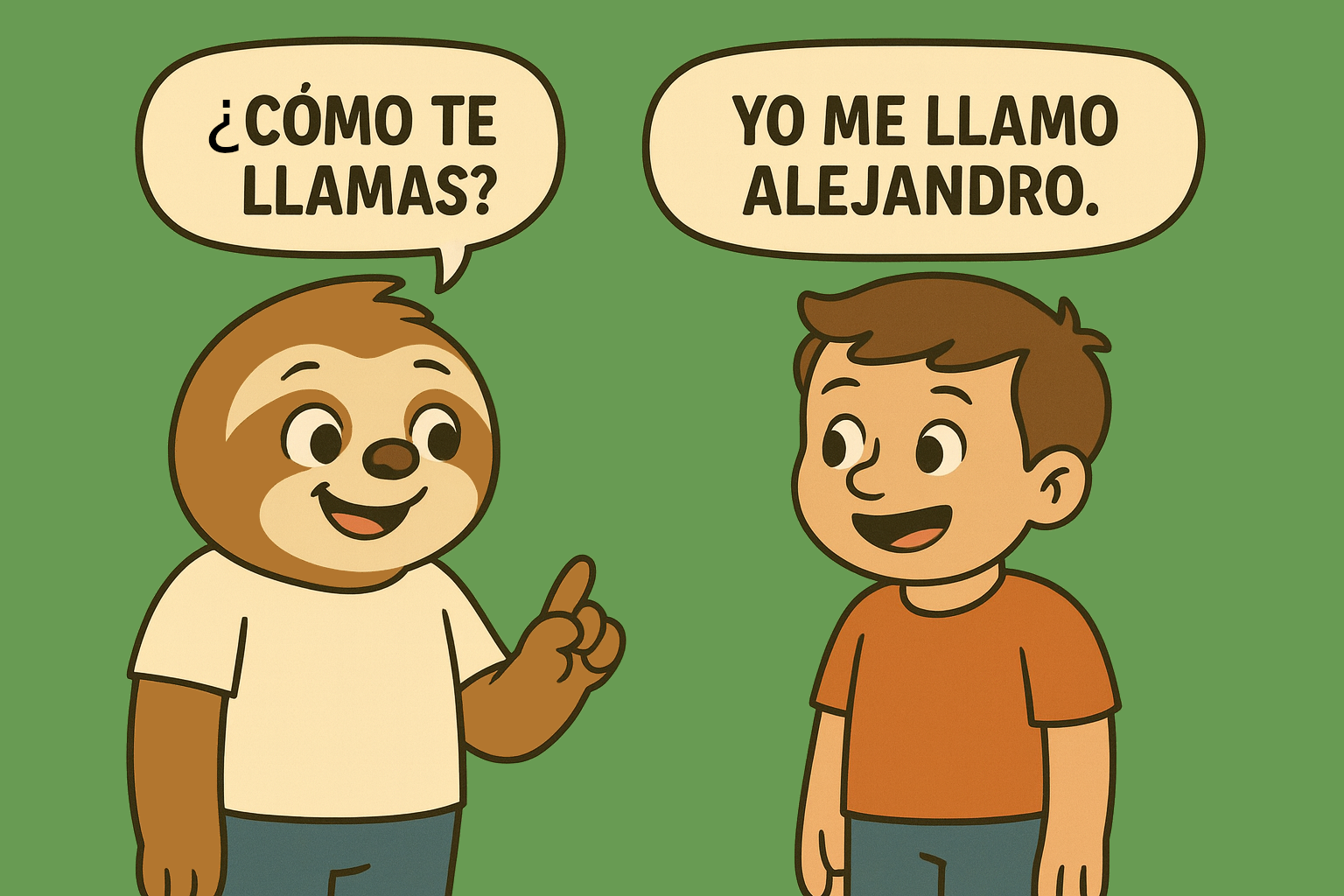 ¿Cómo te llamas?