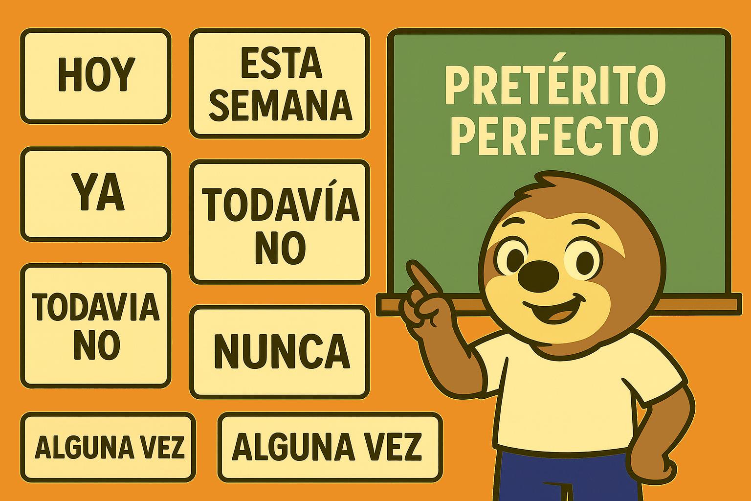 Pretérito Perfecto con Marcadores Temporales (Hoy, esta semana…)