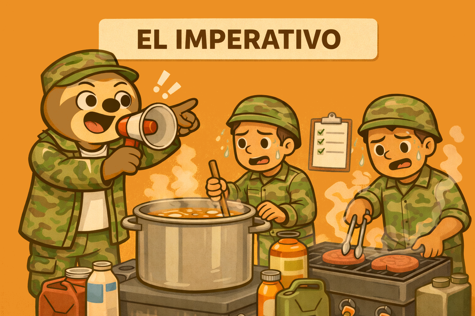 Imperativo Afirmativo A2: Instrucciones y Recetas en Español