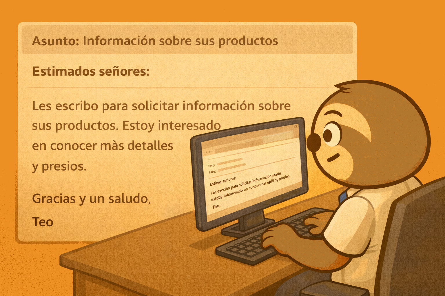 Escribir un Correo Formal en Español: Estructura y Ejercicios A2