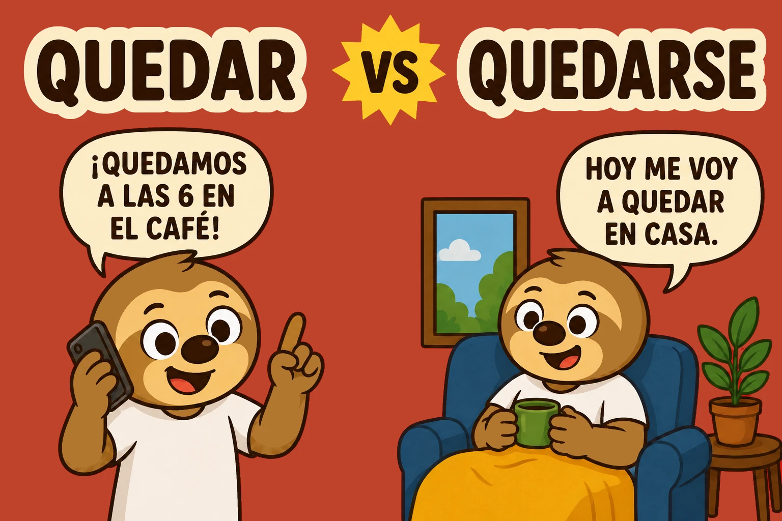 Quedar vs Quedarse en Español: Diferencia y Ejercicios B1