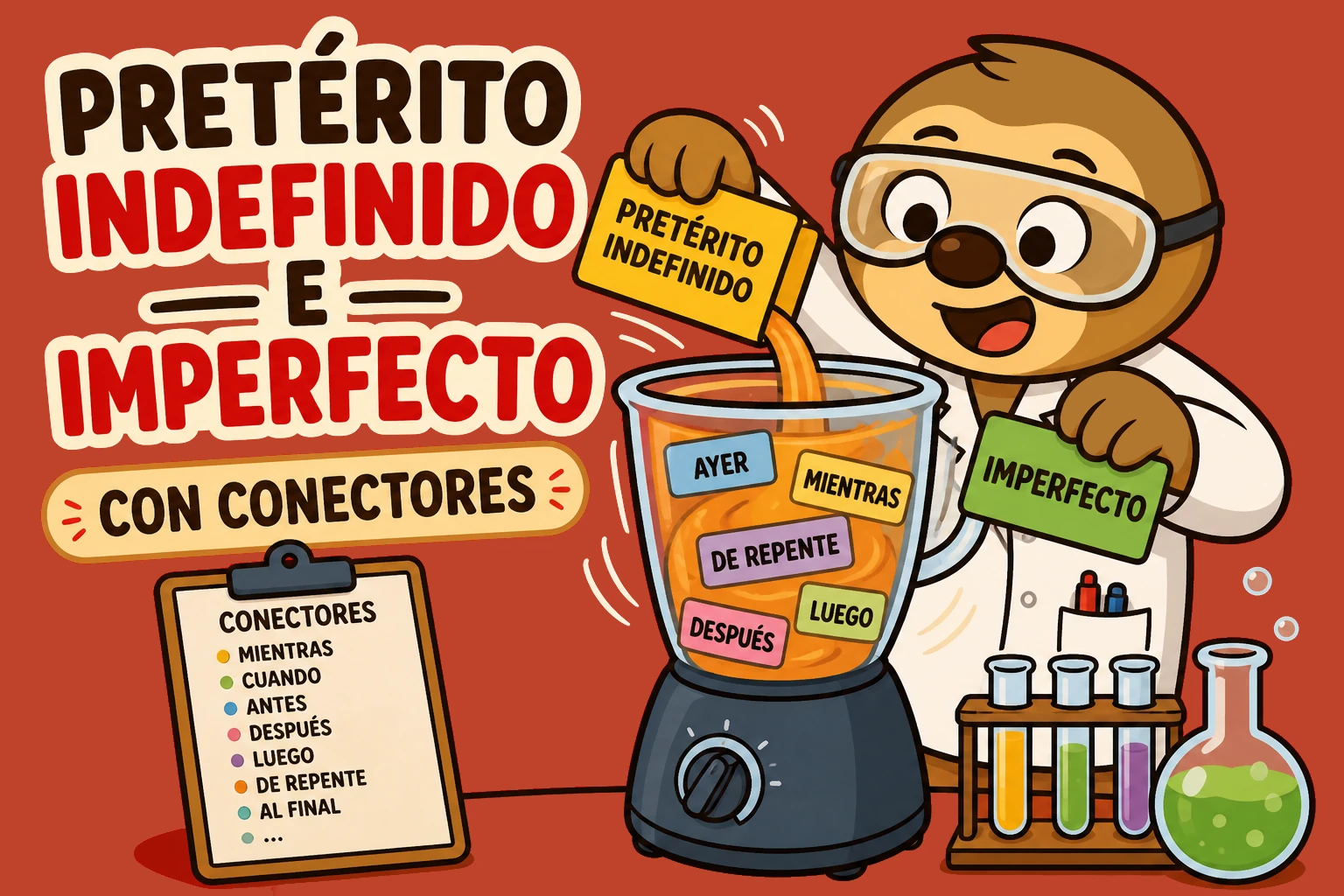 Pretérito Imperfecto vs Indefinido + Conectores | Ejercicios B1