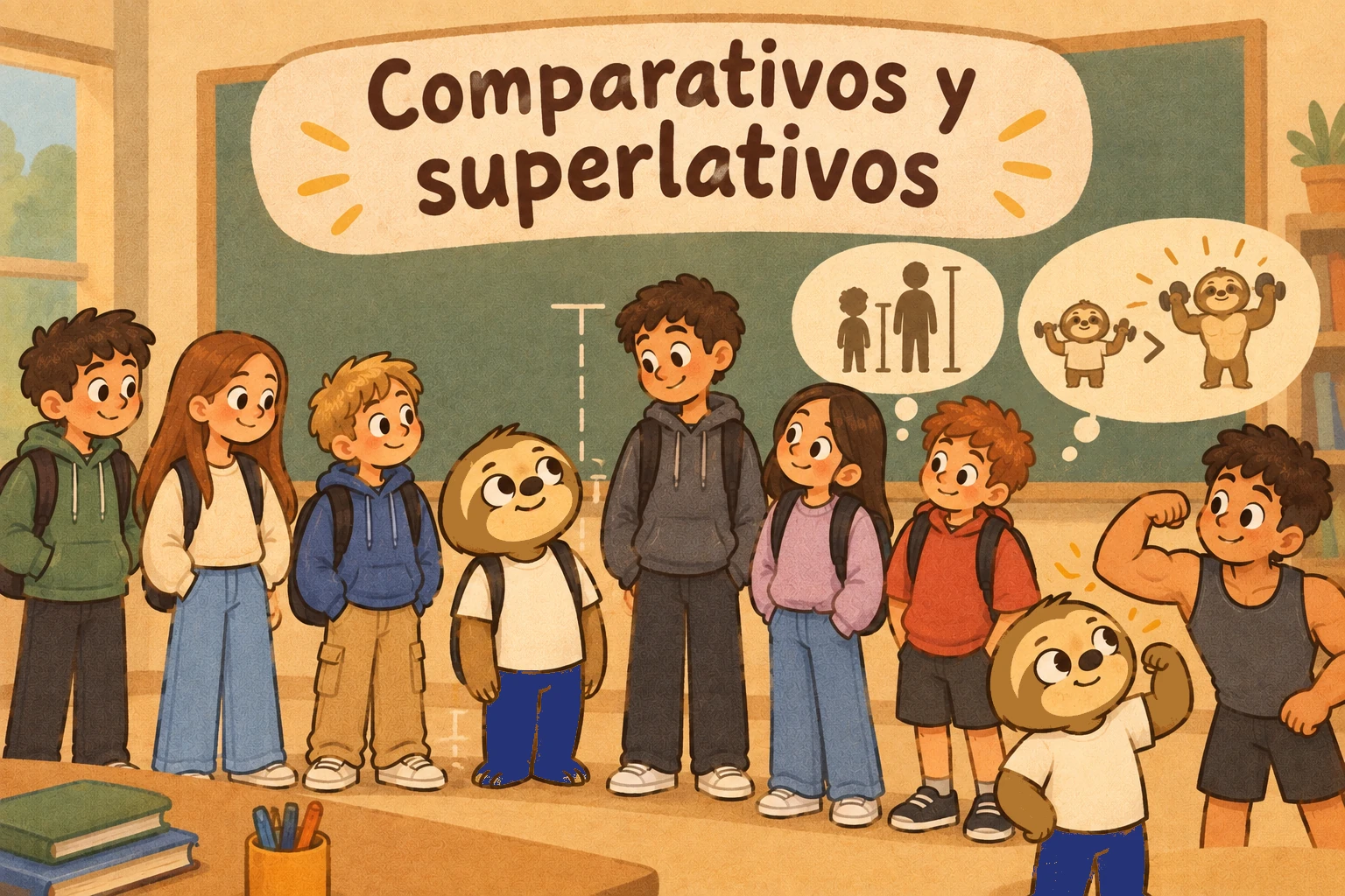 Actividades Comparativos y Superlativos: Práctica A2