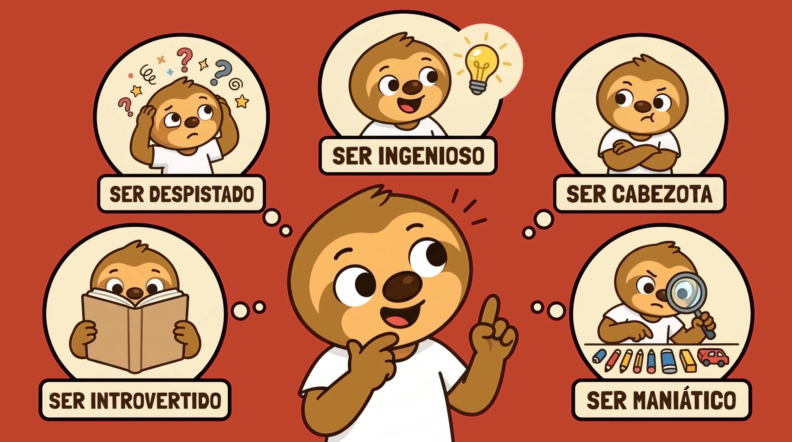Carácter y personalidad en español B1: introvertido, despistado, cabezota y prefijos de contrario